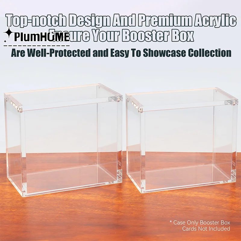 Acrylic Display Case for Booster Boxes: My Real-World Experience with the 8mm + 4mm Thicker Acrylic Display Case for Booster Boxes: My Real-World Experience with the 8mm + 4mm Thicker