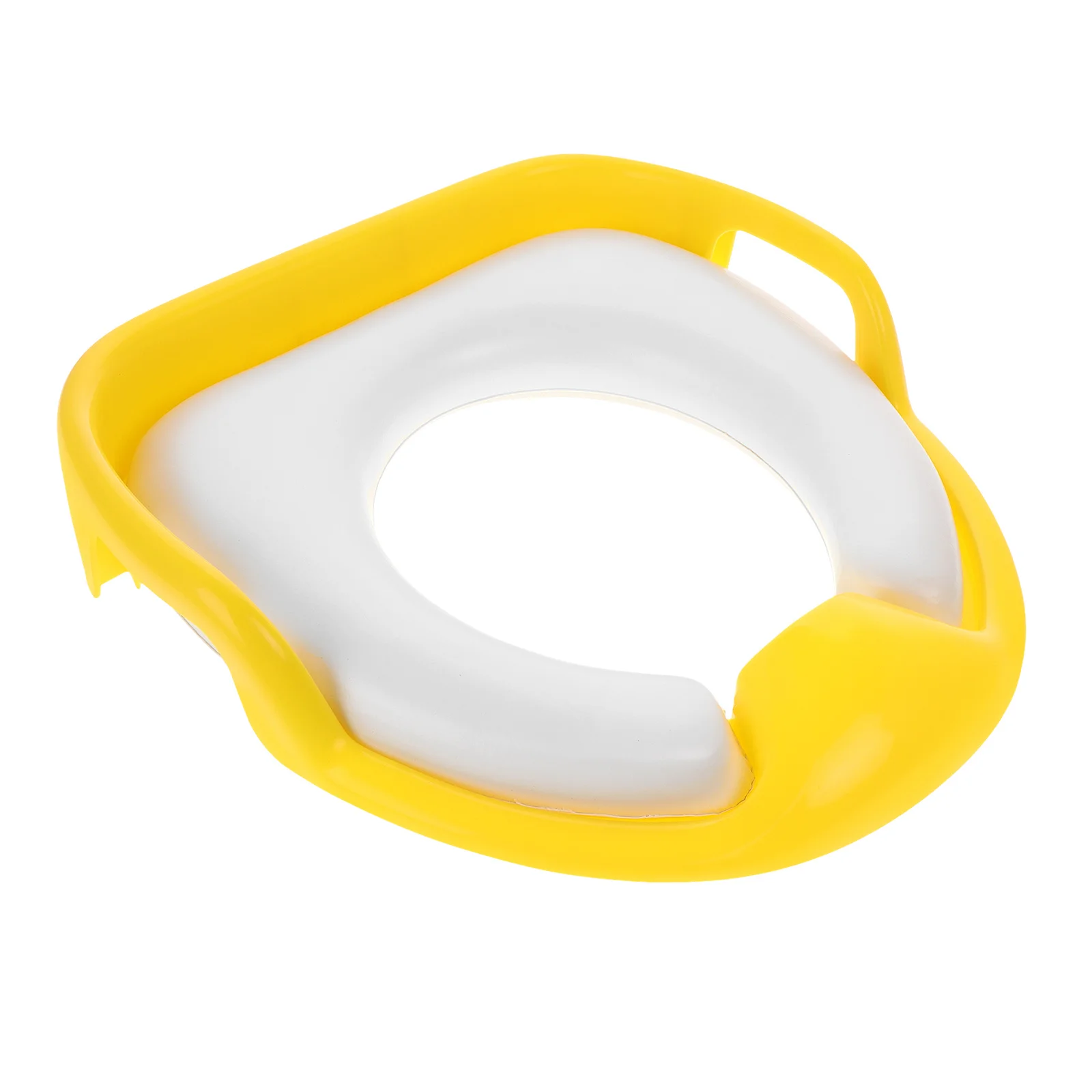 

Children Potty Training With Backrest Handles Splash Guard Cushioned Non-Slip Base For Toddler Kids Toilet Seat Attachment