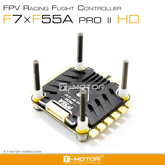 T-MOTOR Tmotor F4 F7 722 HD Flight Controller combo stack F45A V2 F55A PRO II 6S 4In1 ESC FPV Racing Drone quadcopter Multirotor