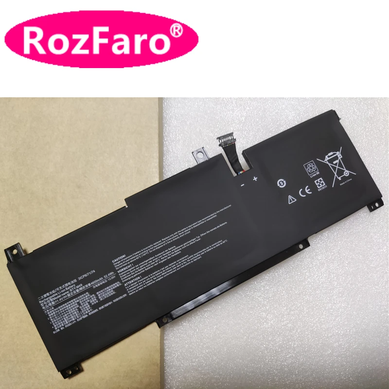 

RozFaro For Msi Prestige 14 A10SC A10M A11MT A10RAS B10RASW B10MW A11SCX Battery BTY-M49 GSP14 M15 Bravo15 16WK Summit E14 A11SC