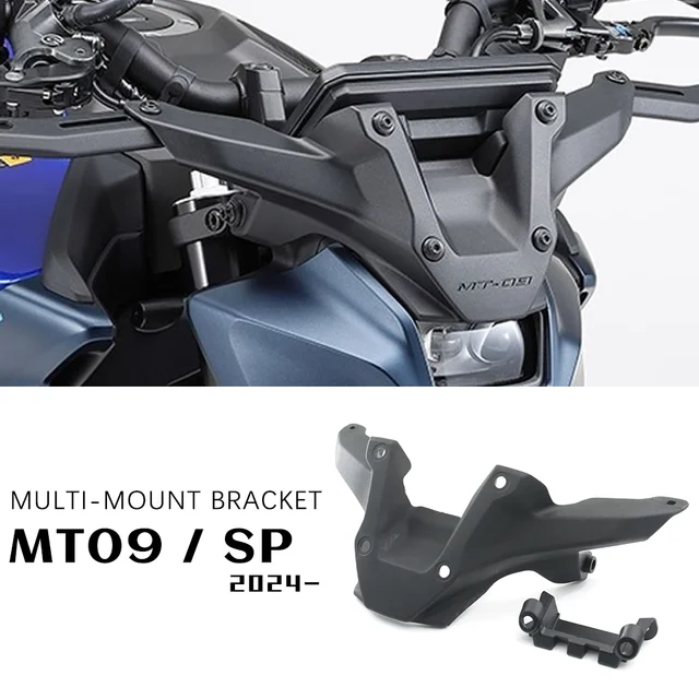 for YAMAHA MT09 MT 09 SP Accessories Multi-Mount Bracket MT-09 Front  Windshield Wind Deflector MT-09 SP MT09SP MT09 2024 - AliExpress