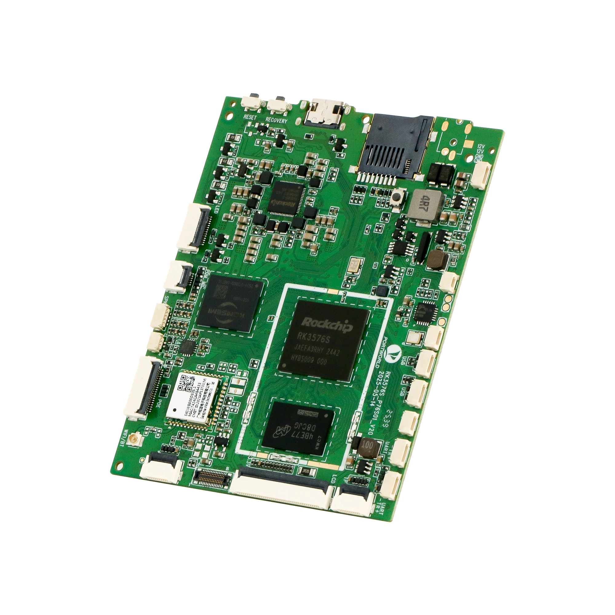 Durable 24/7 SOM PCBA Industrial Motherboard RK3576 Octa Core Android 14 OS 4GB RAM for DIY OEM 12-Month Warranty Stock