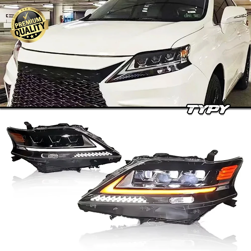 

Car Head Lamp For Lexus RX 2009-2015 Upgrade Modified to New Dynamic Turn Signal Car LED Headlight Assembly