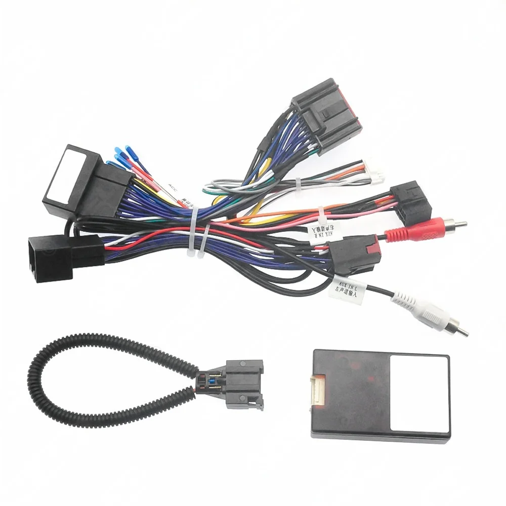 

Автомобильный аудио жгут проводов, кабель с Canbus для Range Rover Land Rover Discovery3 2004-2009, адаптер для стереоустановки