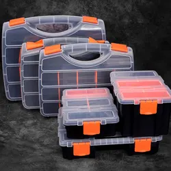 Sturdy Parts Organizer Box – plify Production Workshop Storage Healthy Storage Toolbox Parts Box