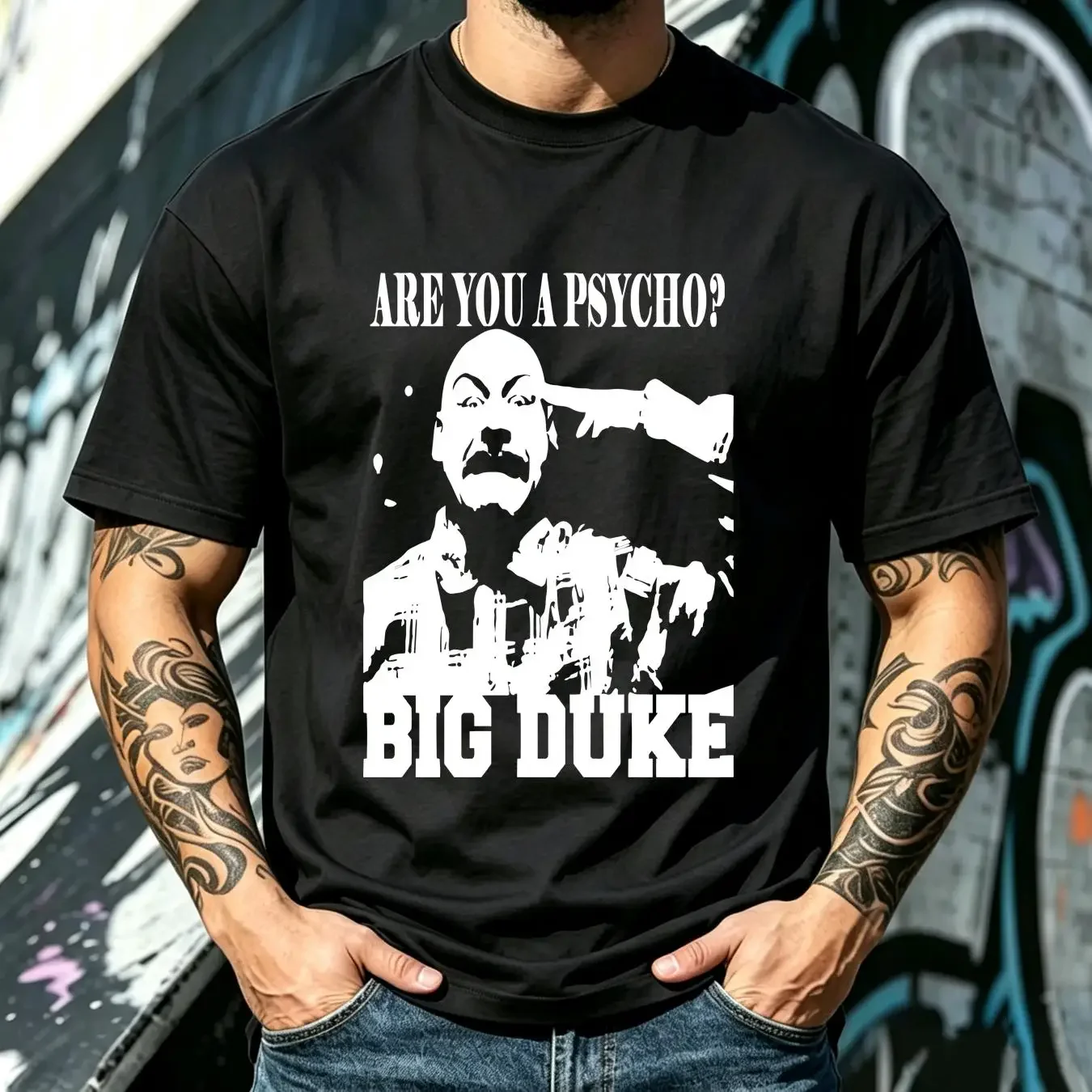 washed T Shirt Best Match Psycho Realm Classic Popular Premium Man Woman Size S to 5XL long sleeves vintage Washed Breathable