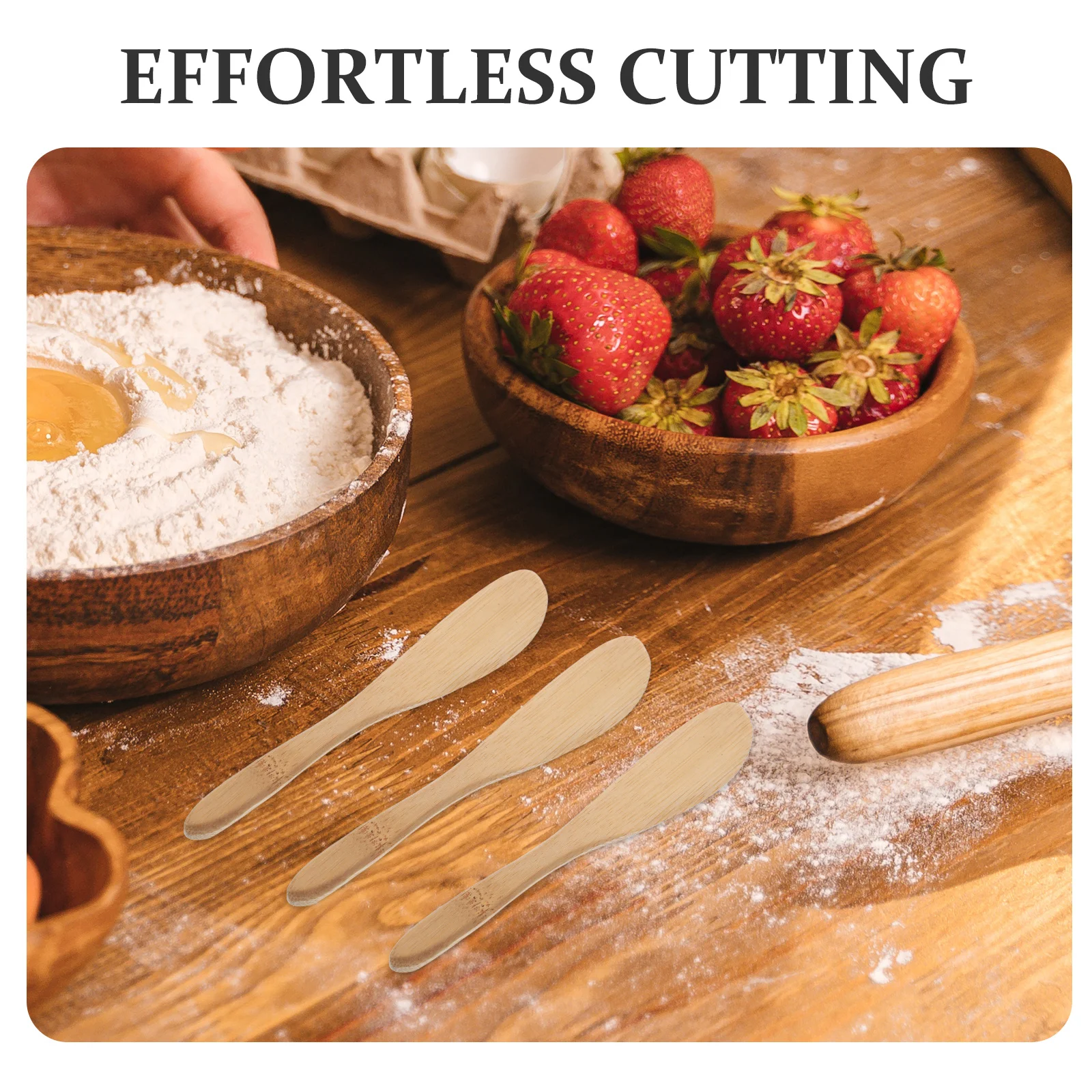 10 قطعة مادة قطع الزبدة الخيزران متعددة الوظائف مربى الجبن العسل مفرشة المطبخ أداة العزل الحراري مقاومة للاهتراء