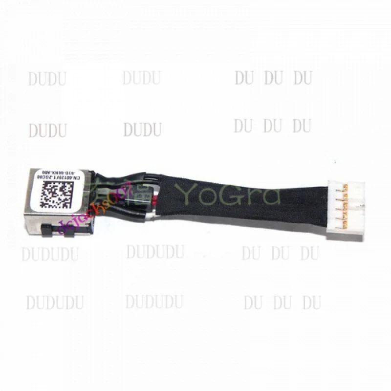 D  DC Power Jack Cable port  For Dell Latitude 5410 5411 E5400 E5401 E5402 P98G
