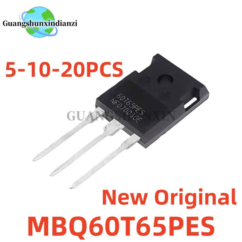 Nuevo Original 5-10-20 piezas MBQ60T65PES 60T65PES TO-247 60A 650V IGBT transistor de alta potencia la mejor calidad en Stock