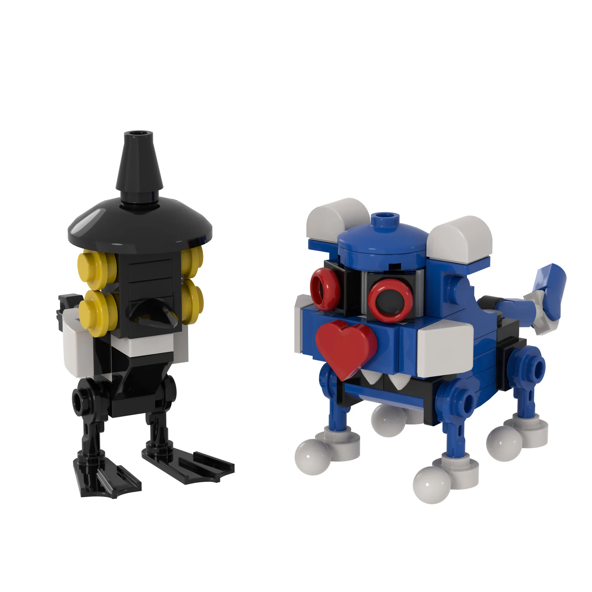 

2026 K-pop Devil Hunters Mini Building Blocks Korean Music Anime Bird Tiger Girl Group Figure Model Collection Toys Kids Gifts