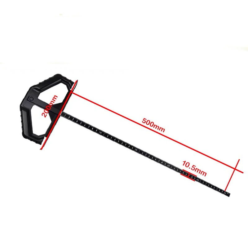 350-500MM electric circular saw parallel ruler back guide ruler universal jigsaw guide ruler woodworking tools