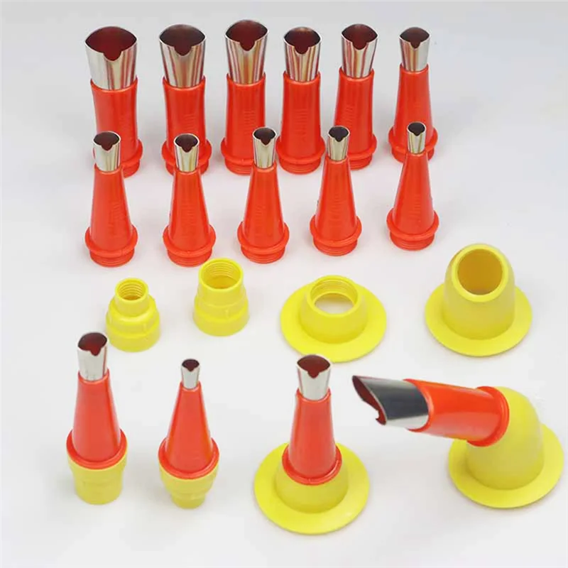 

A81M New 31 Stainless Steel Caulking Finisher Caulk V Nozzle Applicator Glue Silicone Caulking Tools Sealant Kitchen Bathroom