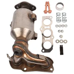 Catalytic Converter W/ Fitting Kit For Toyota Aygo Peugeot 107 2005-2014 0342K8 Automobiles Parts & Accessories