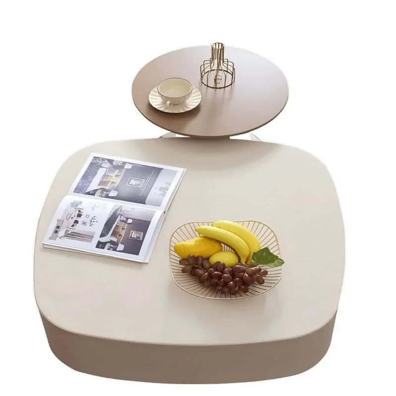 slab cream modern minimalist living room household small apartment, new side several Internet celebrities