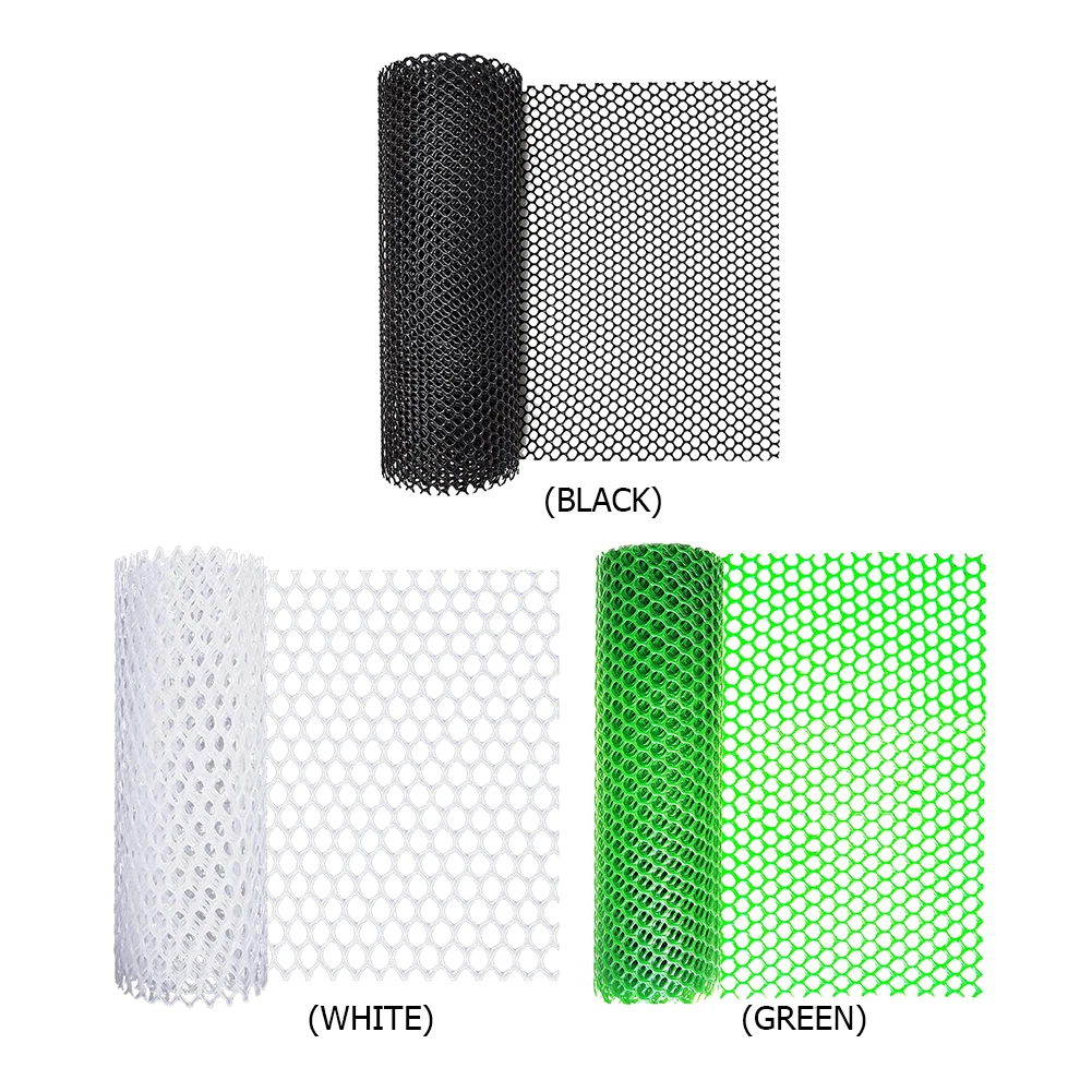 40*300cm Plastic Protective For Net Poultry Breeding Fishing Garden Home Balcony Fall Protection Net Hexagonal Can Be Freely Cut