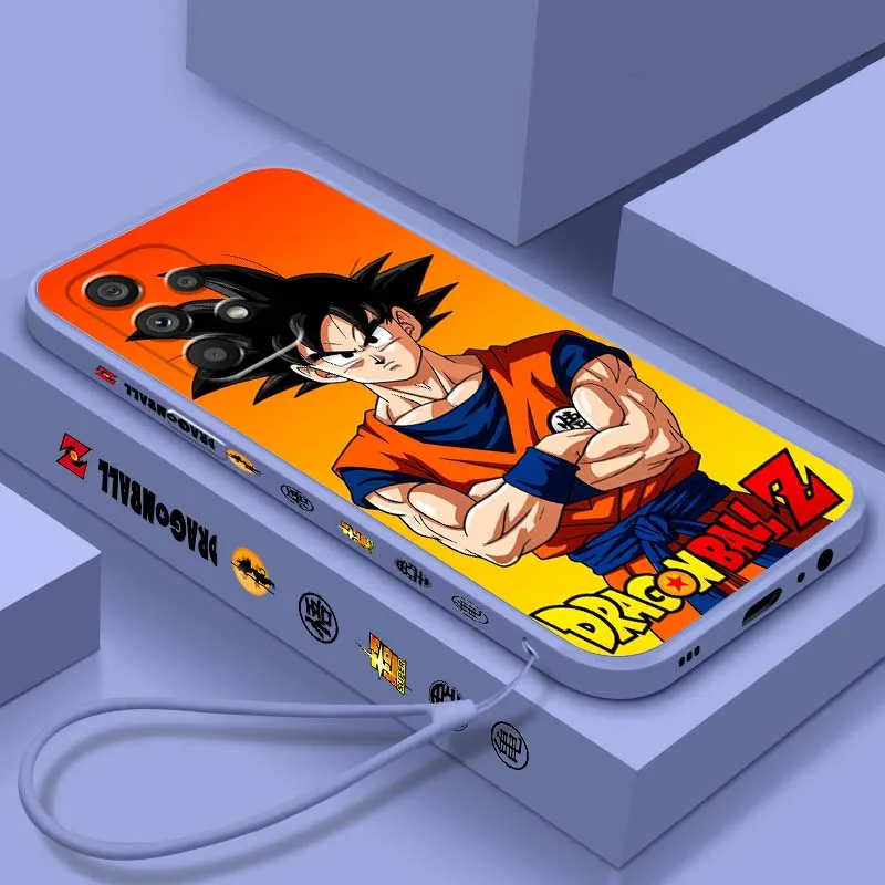 

Dragon Ball Creative Cool For Samsung Note 20 A17 A07 A36 A56 A73 A72 A71 A55 A54 A53 A52 A51 Liquid Left Rope Phone Case