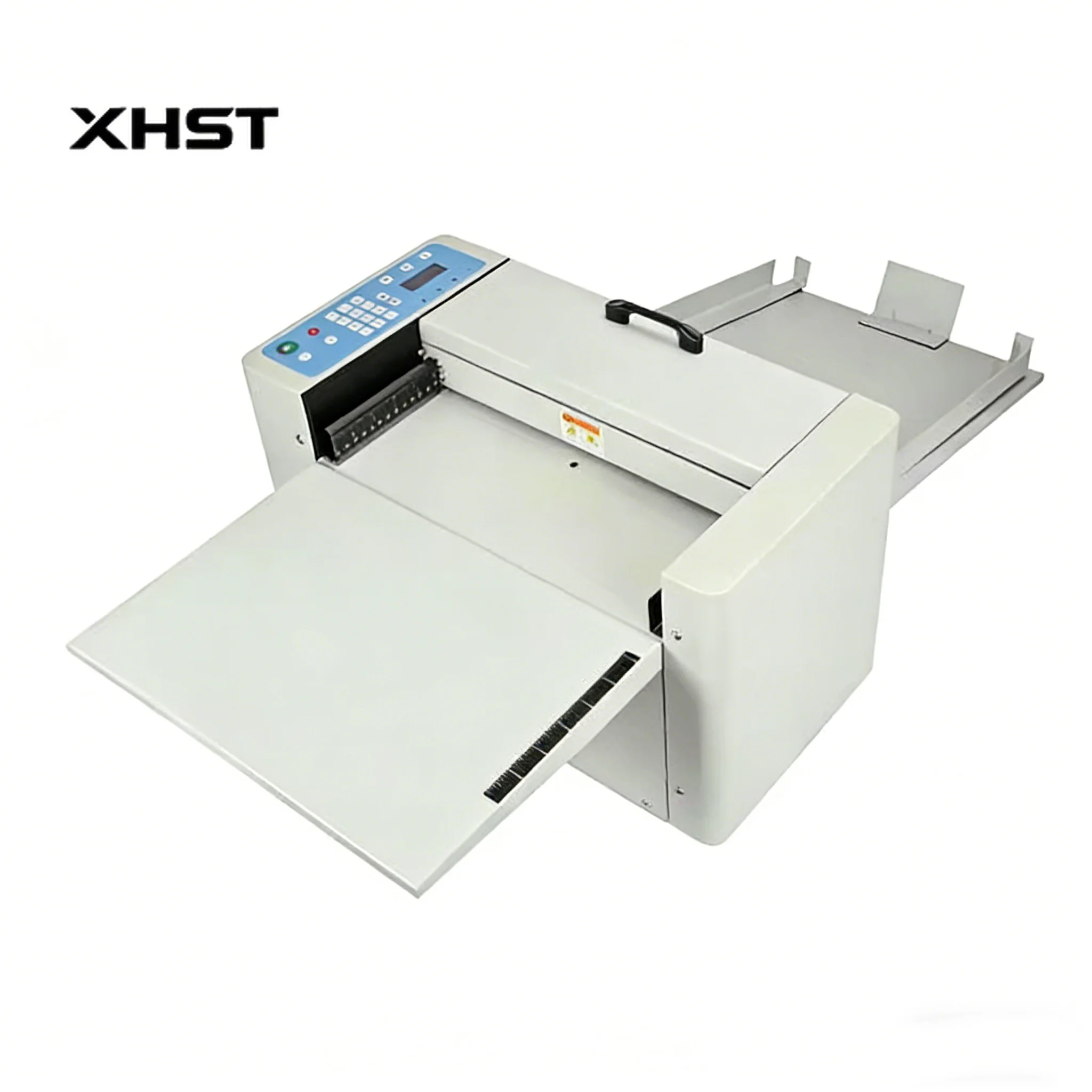 

Desktop A4 330mm/12.99inch ST-6602 Mini Perforating Semi-Auto Digital Paper Creasing Machine for Paper Processing
