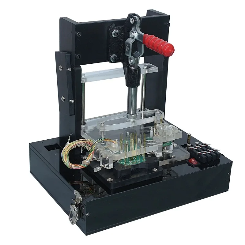 Socket R50-2W7 Length 17.5mm Spring Test Probe Receptacle Bare PCB Pogo Pin Pre-wired wire 30AWG High temperature resistant wire