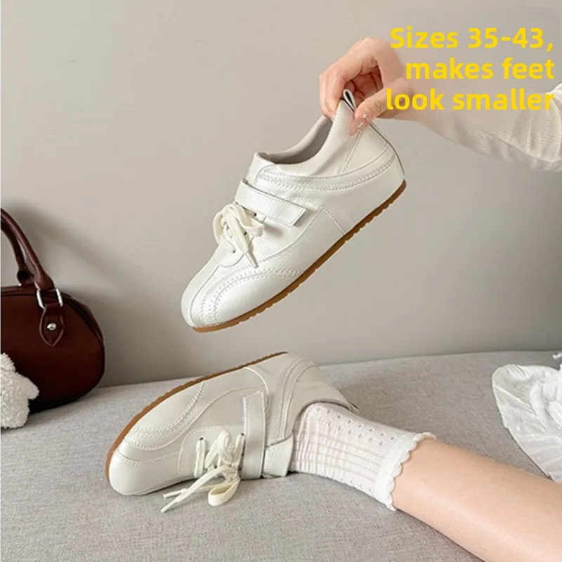 elevated-ballet-flat-shoes-for-women-satin-casual-style-appear-smaller-foot-size-large-size-flat-shoes-bottom-rubber-spring-a