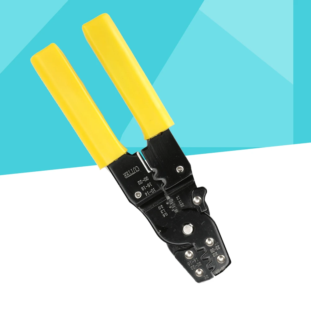

Cable Crimper Wire Strippers Fitting Tool PVC Alloy Material Electricians Coax Compression Tool Kit Professional Wire