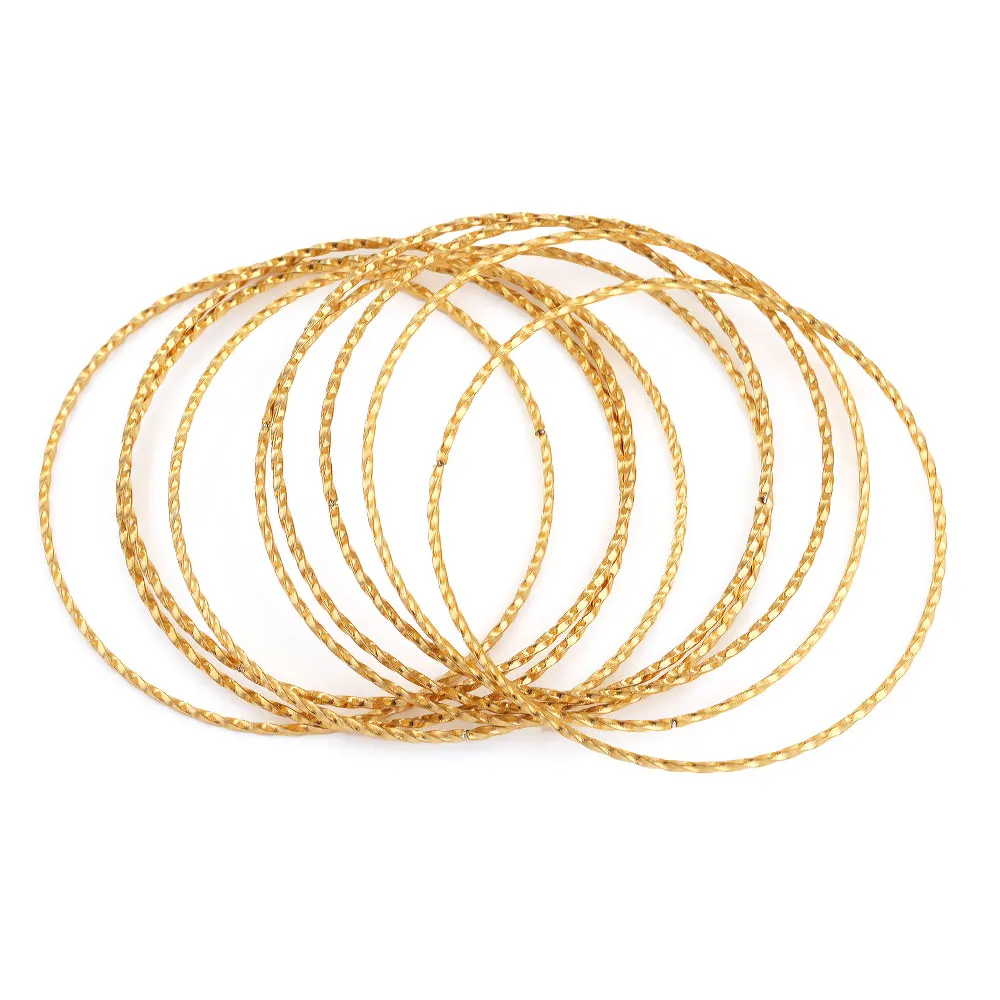 10Pcs 30/50MM Twisted Closed Rings Gold Plated Large Circle Jump Rings Connectors for DIY Earring Jewelry Making