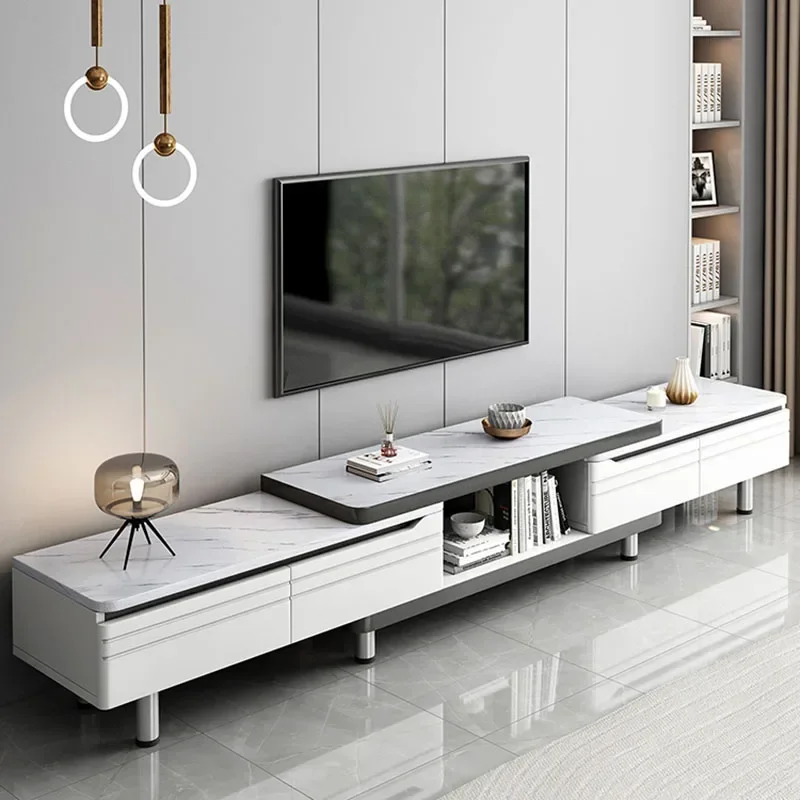 

Drawers Wood Tv Stands White Living Room Display Luxury Modern Salon Trendy Tv Table Unique Archivadores Chinese Style Furniture