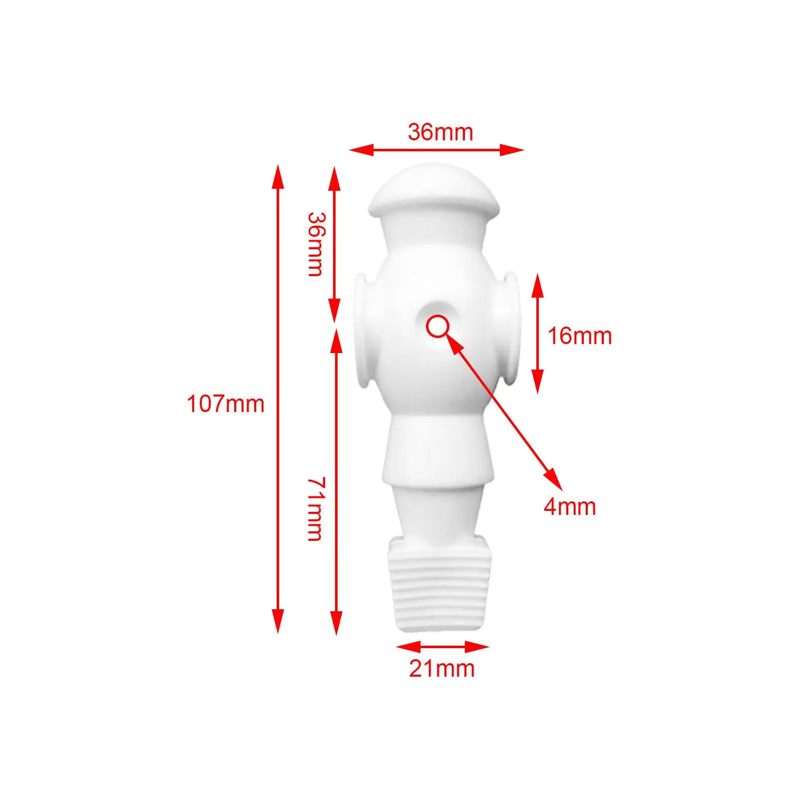 フーズボールテーブルの交換用プレーヤー、サッカーマシンアクセサリー用のサッカー選手