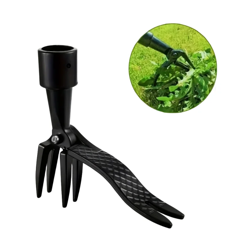 

Weeding Head Replacement Claw Weed Removal Root Digging Tool Stand Up Gardening Digging Weeder Root Remover Lawn Accessory