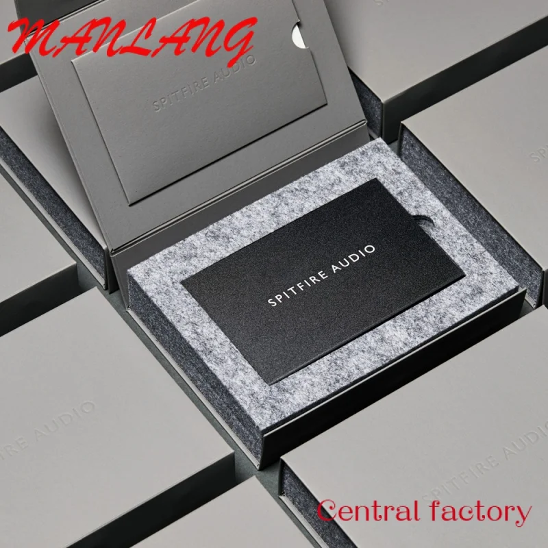 

Custom CustomCustom Logo Luxury Magnetic Envelope Packaging Credit VIP Membership Card Gift Boxes