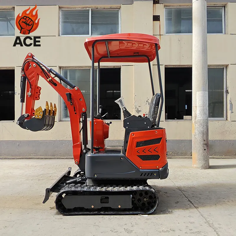 

Free Parts Kubota Mini Excavator Full Hydraulic Bagger Crawler Digger Excavator Ce Epa 1 Ton Mini Excavator with customized