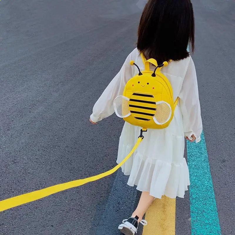 Mochila escolar de dibujos animados para niños pequeños y bebés de 1 a 3 a 5 años, mochila pequeña antipérdida para niñas