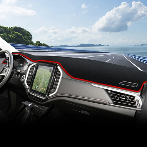 Imagen 2 del producto Para MG Hector para Chevrolet Captiva Wuling Almaz 2018 2019 2020 2021 2022 2023 cubierta de salpicadero de coche accesorios de almohadilla de sombra solar