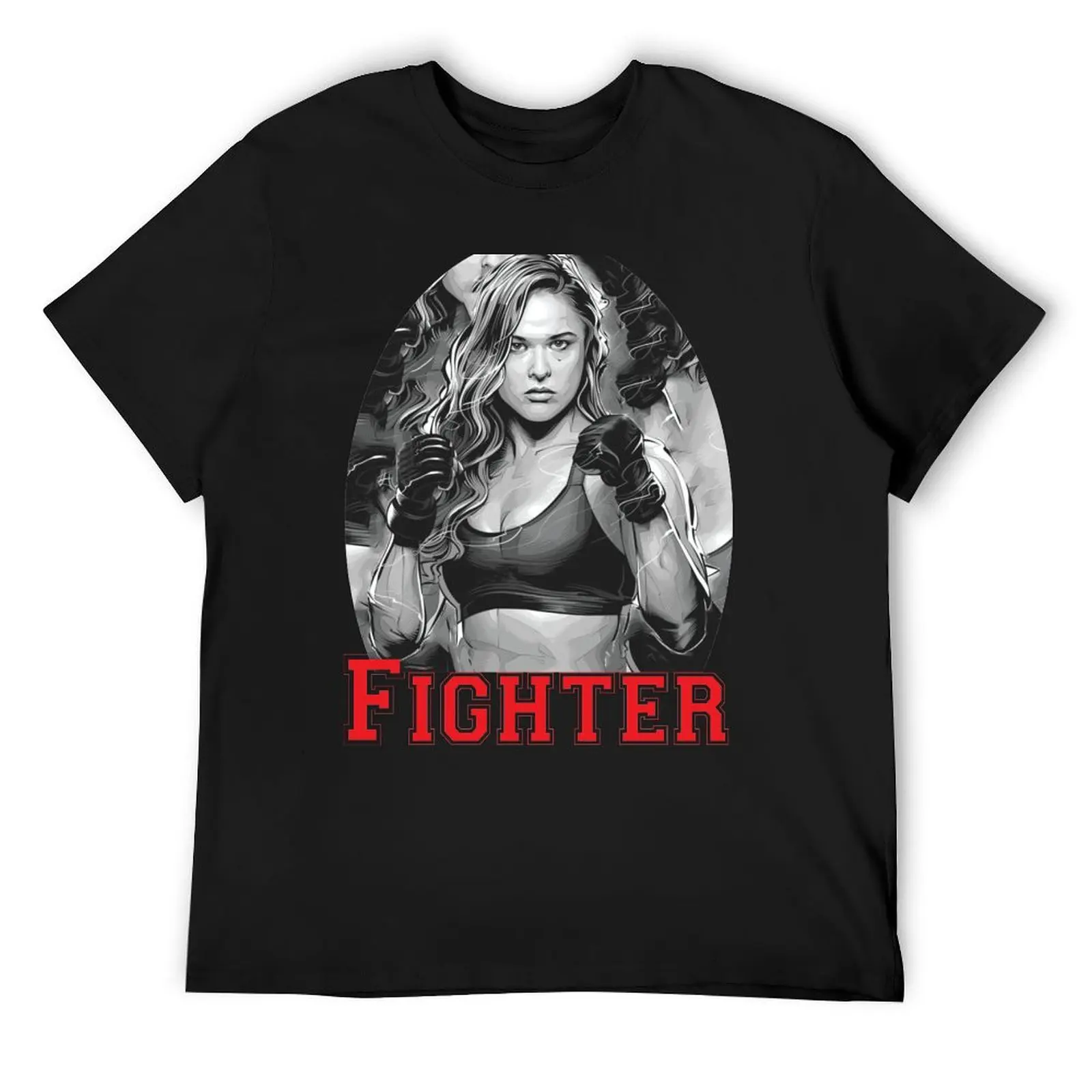 Fighter - Ronda Rousey Classy Art T-Shirt customizeds vintage t shirts oversized t shirts for men