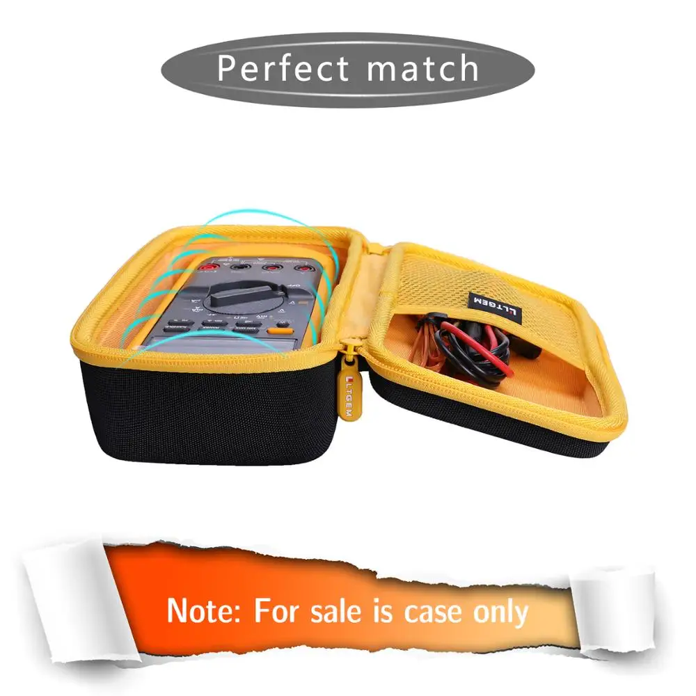 LTGEM EVA Hard Case for Fluke 87-V Digital Multimeter