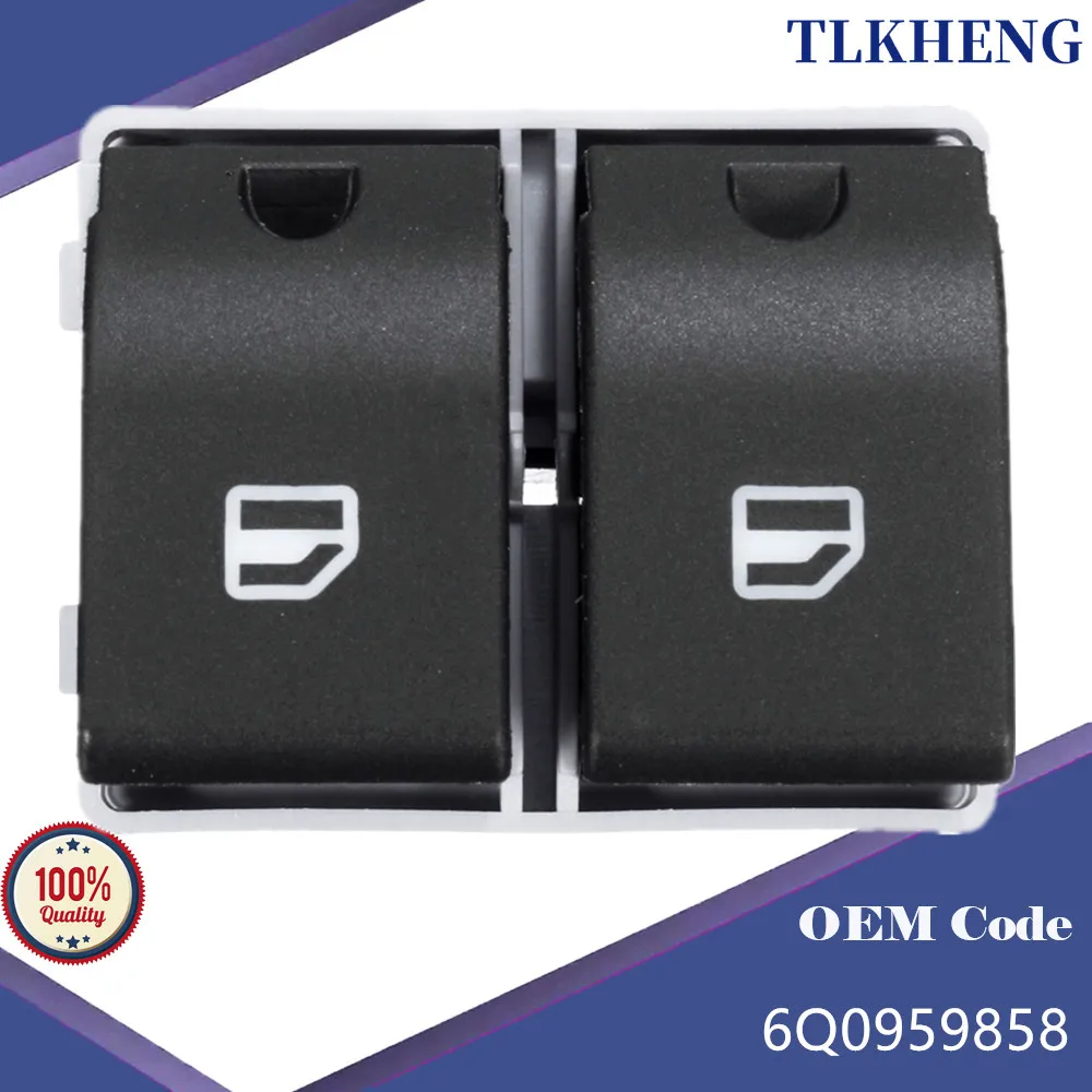 Interruptor de ventanilla eléctrica para Volkswagen Crossfox Lupo Pointer Polo Sportvan 2002-2010