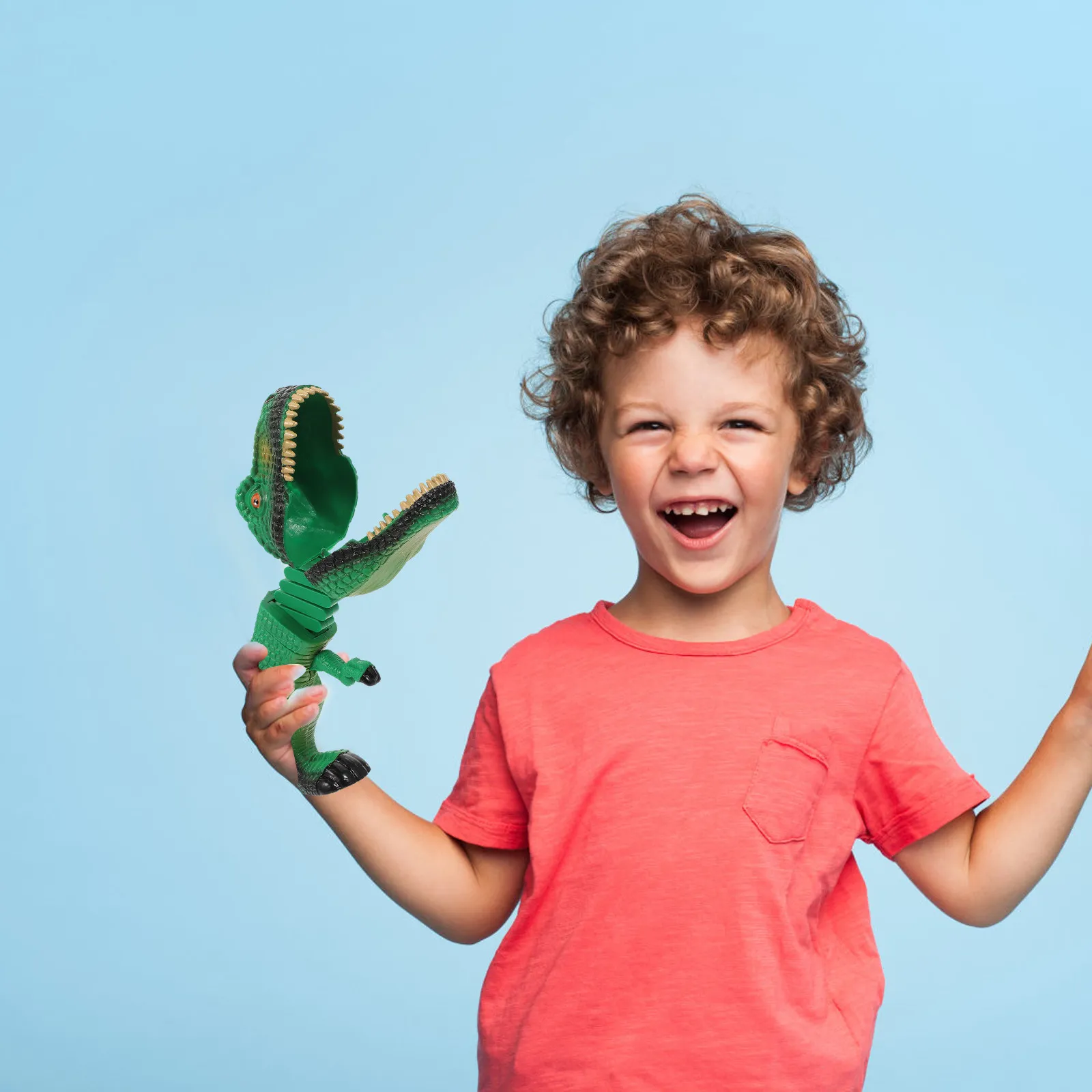 

Телескопический пружинный манипулятор-прикол в виде мультяшного животного, пластиковая игрушка для детей, для развития мелкой моторики, для вечеринок