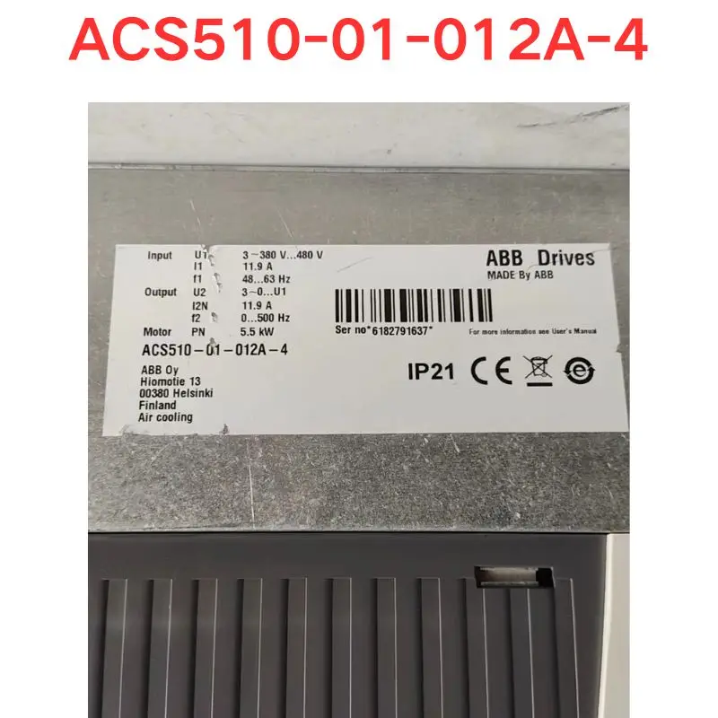 Used OEM disassembled parts ACS510-01-012A-4 inverter Functional test OK