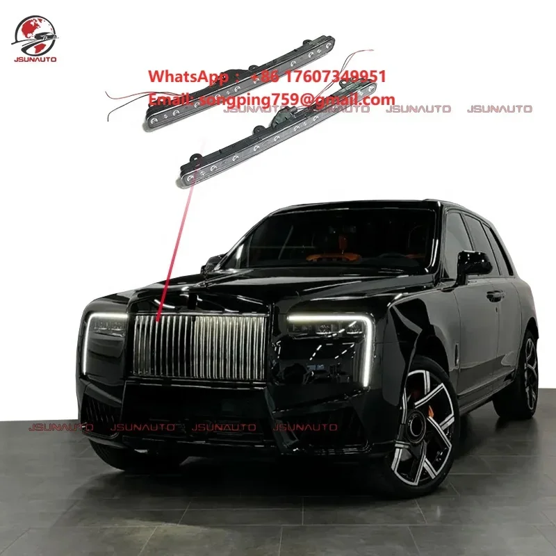 In Stock for Rolls-Royce Cullinan OE Style Front Grill LED Light for 2018-2025 Cullinan Upgrade Mesh Lamp Lights