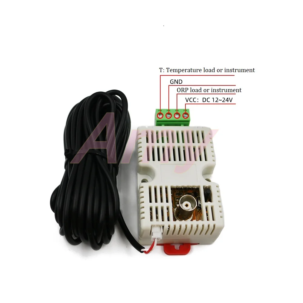 Redox-Value Sensor, ORP Meter, Water Quality Monitoring, 485, 4-20mA, com compensação de temperatura