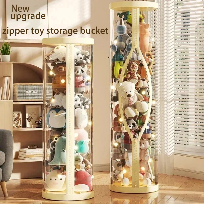 Children's Toy Storage Bucket Suitable for Back-to-School Season And Festivals Neatens Home by Storing Plush Toys