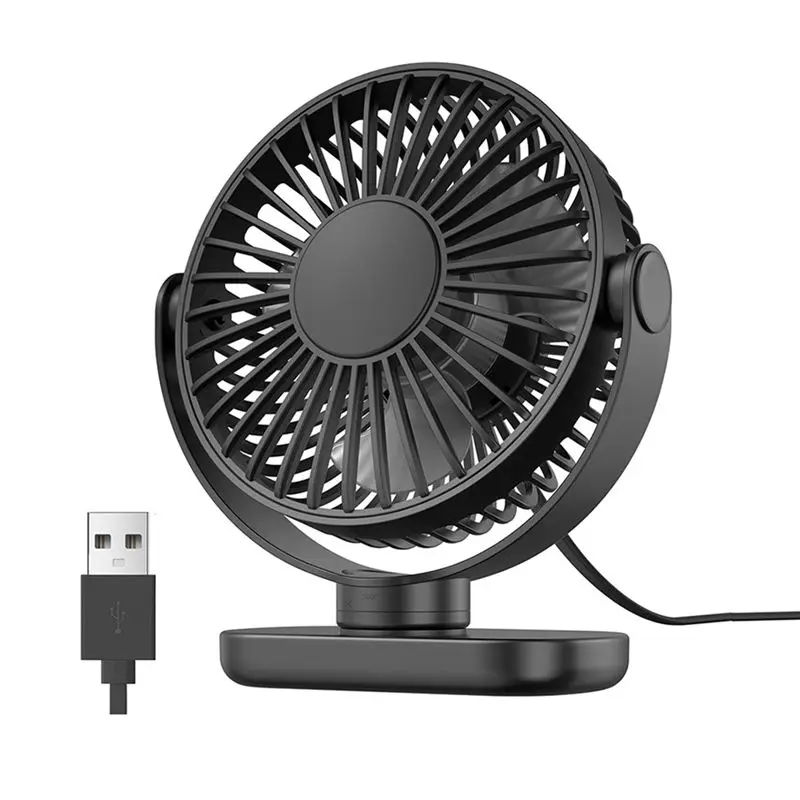 

M04K Desktop Fan Ultra-Quiet USB Portable Foldable Usable In Office Desks And Dormitories Three-Speed Adjustment Small Desk Fan