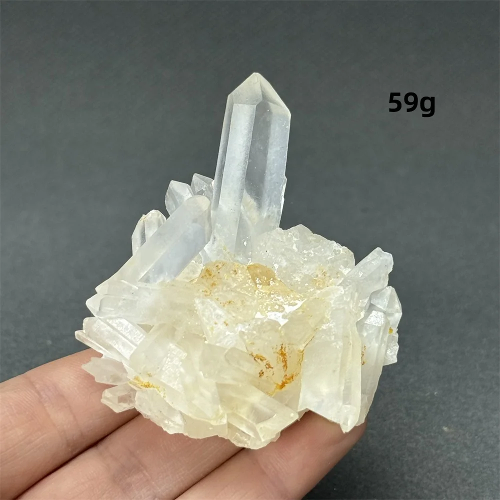 Natural Quartz White Crystal Mineral Specimen Crystal Cluster Reiki Healing Energy Meditation Home Feng Shui Decoration Gift