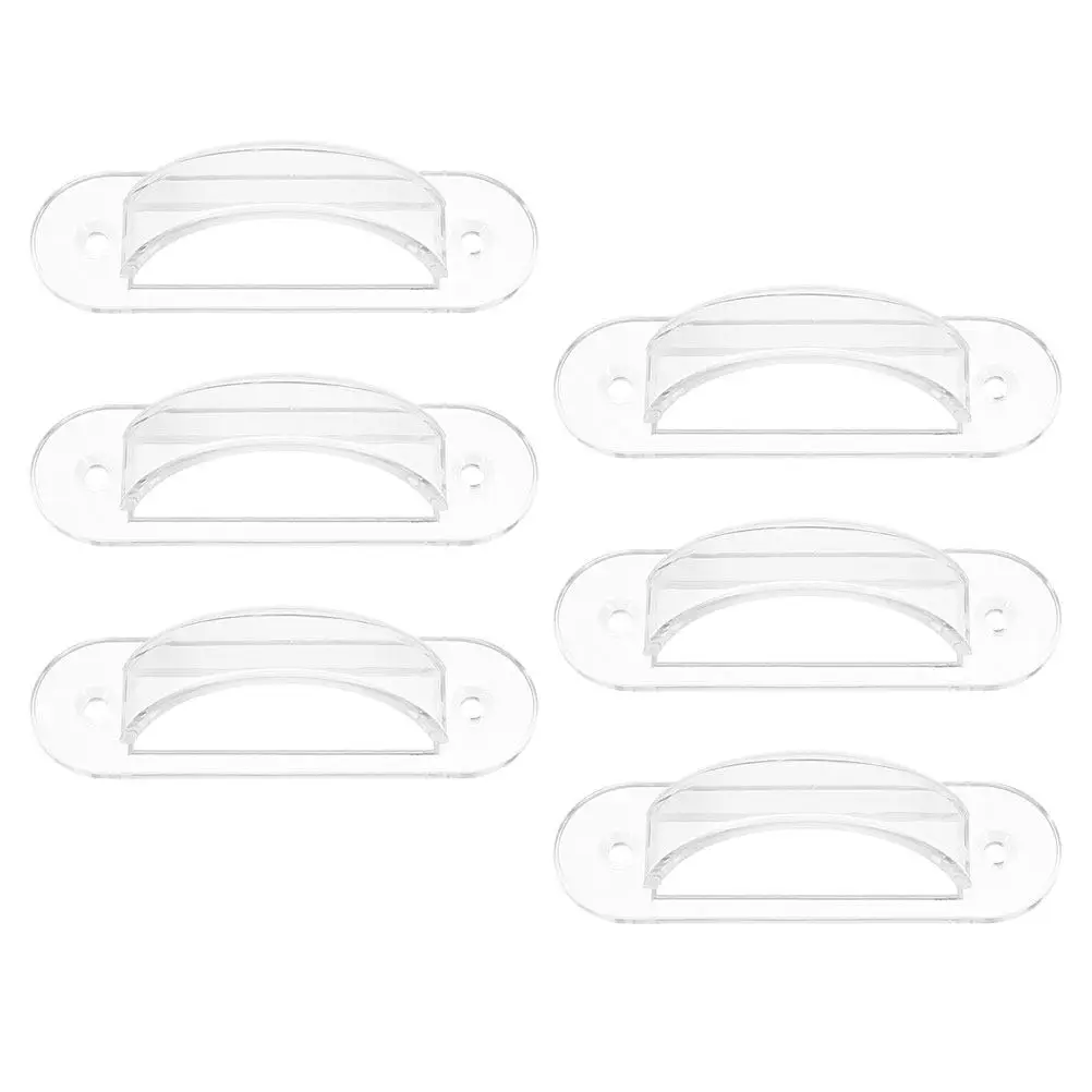 

6Pcs Light Switch Protective Cover Child Proof Transparent Plate for Home Office Safety Switch Protector Single Gang Wall Plate