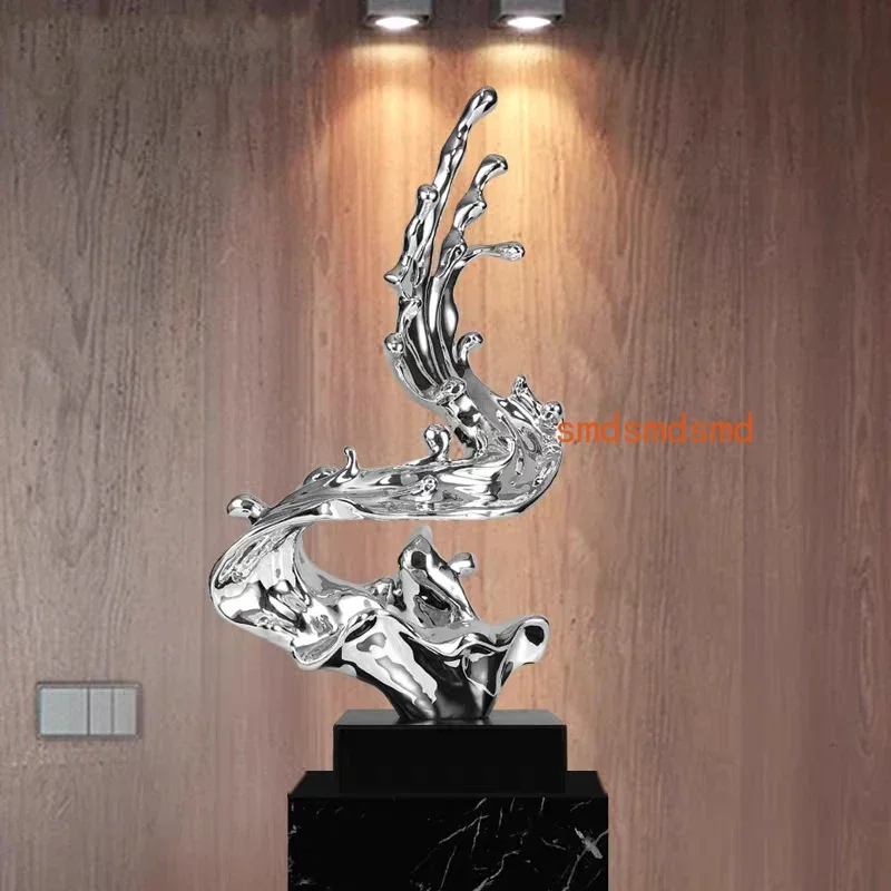 Room Decor Modern Large Abstract Sculpture Crafts Hotel Porch Statue Artwork Home Decoration Accessories