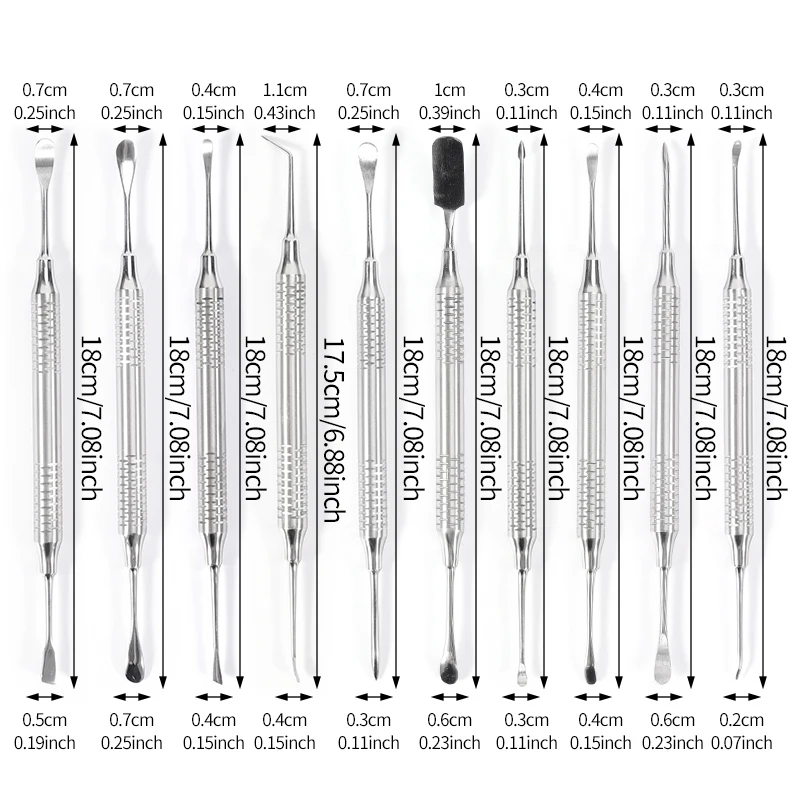 

10 шт., двухсторонний зубной имплантат, периодический лифт, инструмент для втягивания сепаратора, стоматологические хирургические принадлежности, инструменты, инструмент