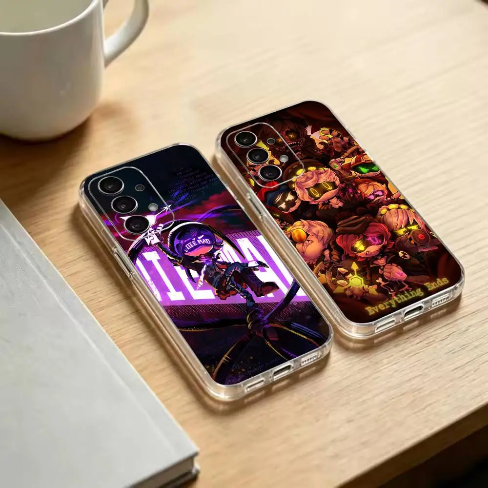 M-Murder D-Drones Hot Game N V J  Clear Soft Silicone Phone Case for Samsung S25 S24 S23 S22 S21 S20 Ultra Plus