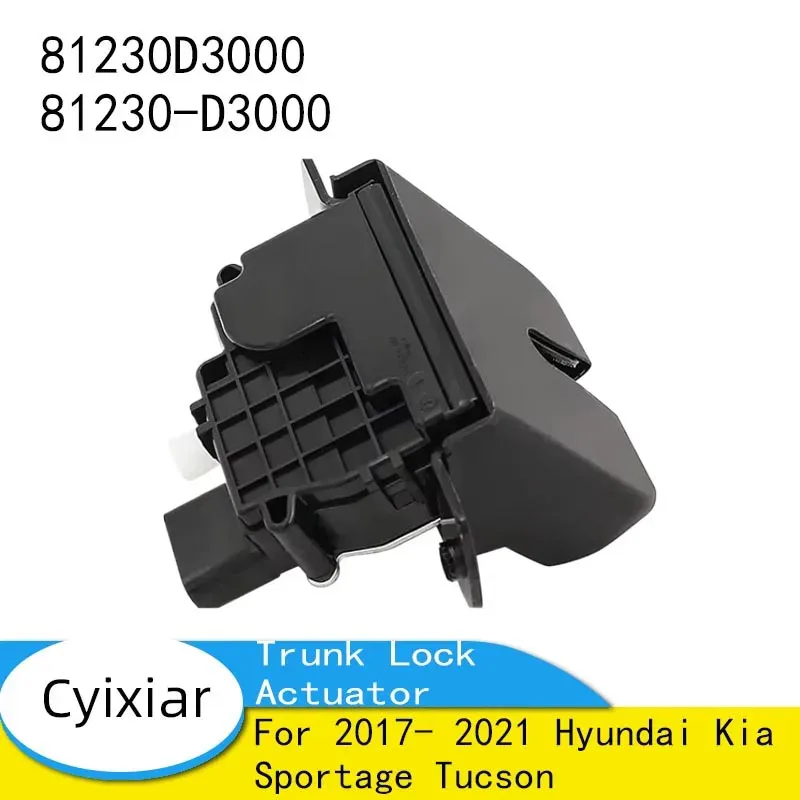 

OEM 81230D3000 81230-D3000 Trunk Lock Actuator Suitable for 2017- 2021 Hyundai Kia Sportage Tucson