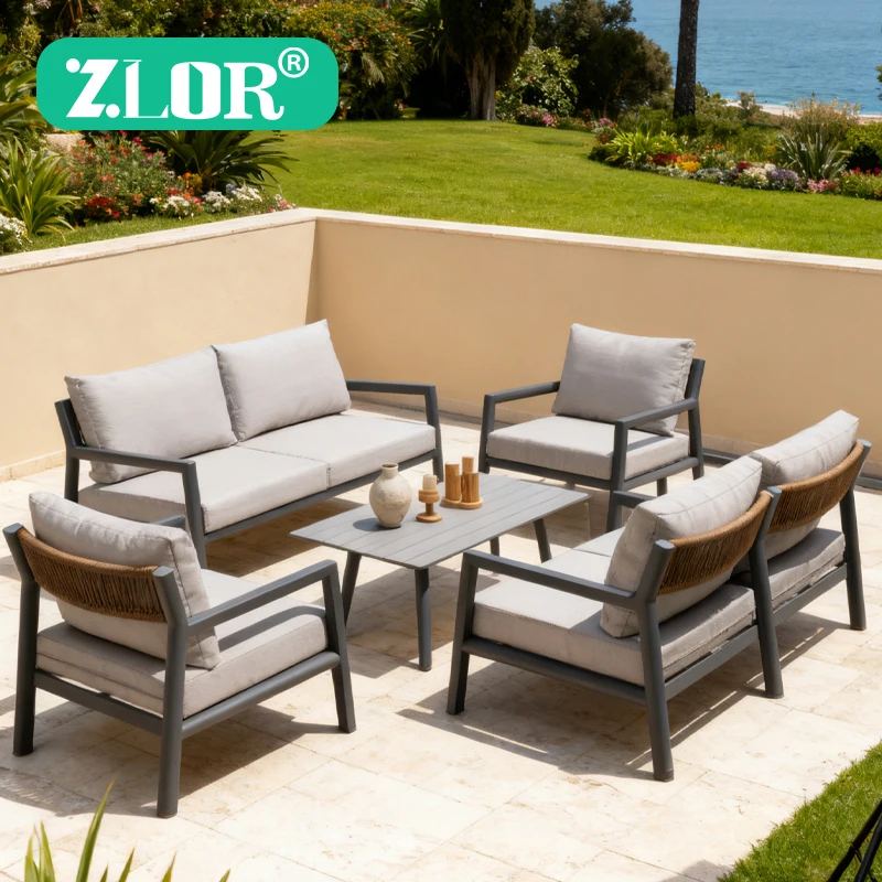 

Aluminum Outdoor Sofa Set Outdoor Furniture Set Modern Sofas Garden Furniture Garden Sets Sofa