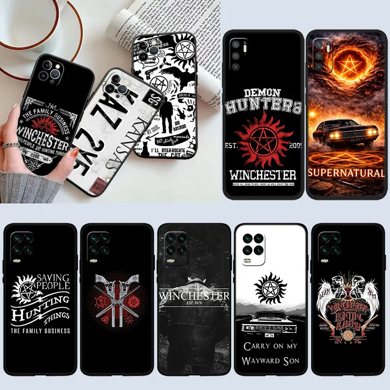 TR76 S-Supernaturals Phone Case for Samsung Galaxy M06 M15 M16 M35 M55 M56 A36 A42 A50 A50S A51 A52 A32 A33 A05 A05S A06 A16 A20
