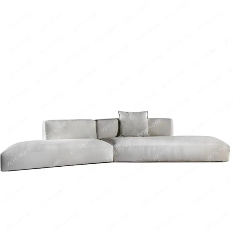 Fabric Sofa Multi-Seat Combination Modern Minimalist Medium Unit Sofa